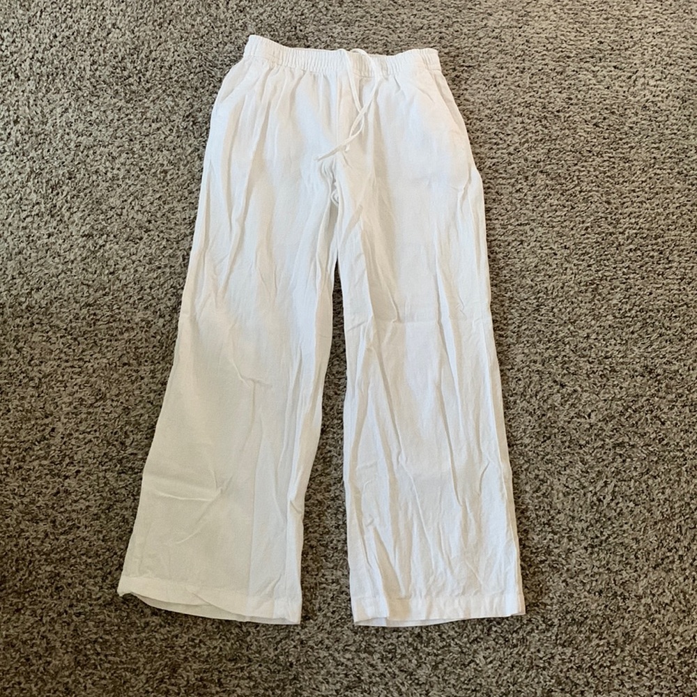 Linen beach pants